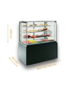 Кондитерська вітрина Dakota AC 081 patisserie OS/self A