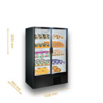 Холодильна шафа Kansas tandem 1 S1 080/205 D A