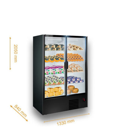 Холодильный шкаф Kansas tandem 2 S1 080/205 D A