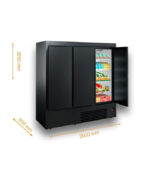 Холодильна шафа Kansas tandem 3 Z 080/205 LT D A