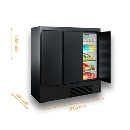 Холодильный шкаф Kansas tandem 3 Z 080/205 LT D A