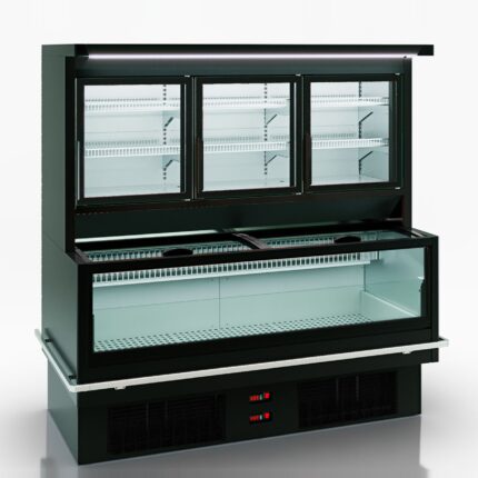 Витрина для замороженных продуктов Alaska combi 2 AHV 090 LT A