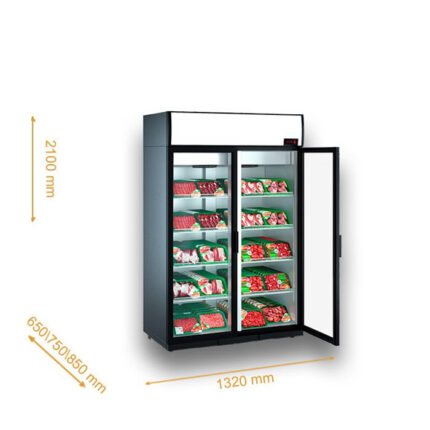 Холодильный шкаф Kansas 2 S1 065-075-085/210 D VA