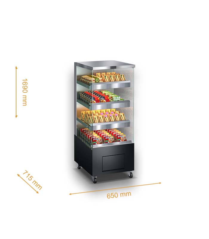 Теплова вітрина для гарячих продуктів Теплова вітрина для гарячих продуктів